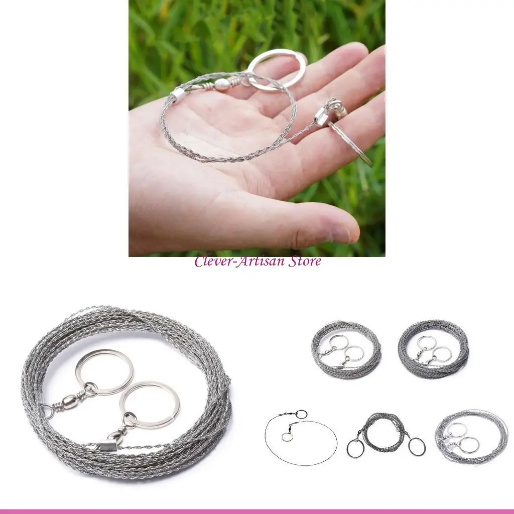 

E06B Steel Chain Wire Camping for Ideal Outdoor Emergency Rescue Gear