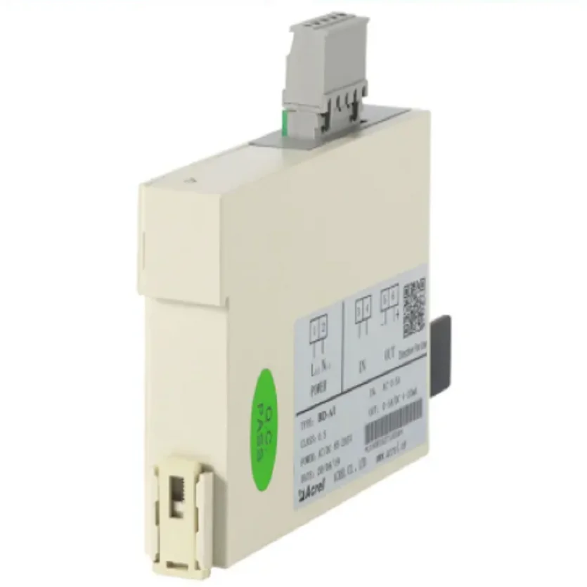 AC Current Transducer BD-AI Paired with PLC for Industrial Automation; Used for Metering