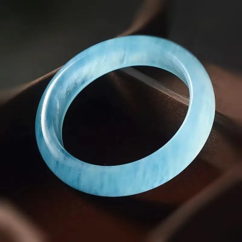 

Natural Aquamarine Bracelet Pure Natural Crystal Bracelet