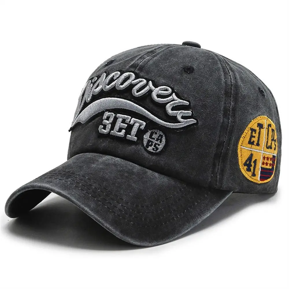 Móda výšivka dopis baseballová čepice snapback sepraná boky chmel čepice vintage retro trucker čepice léto