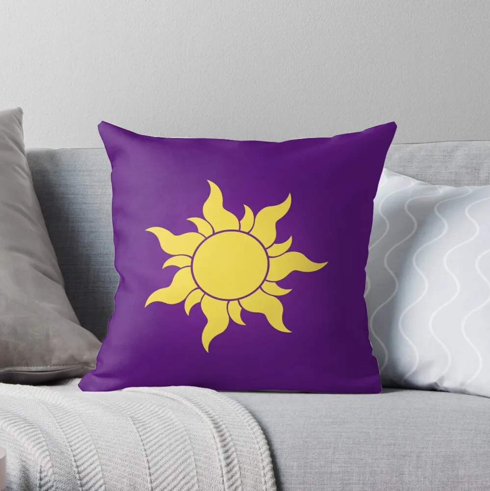 

Tangled Sun Throw Pillow Luxury Pillow Case