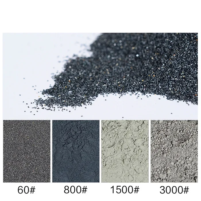 Jinghai Abrasives Grinding Polishing Powder Diamond Sand Black Carbon Silicone Green Silicone Vibrating Grinding Powder For Jade