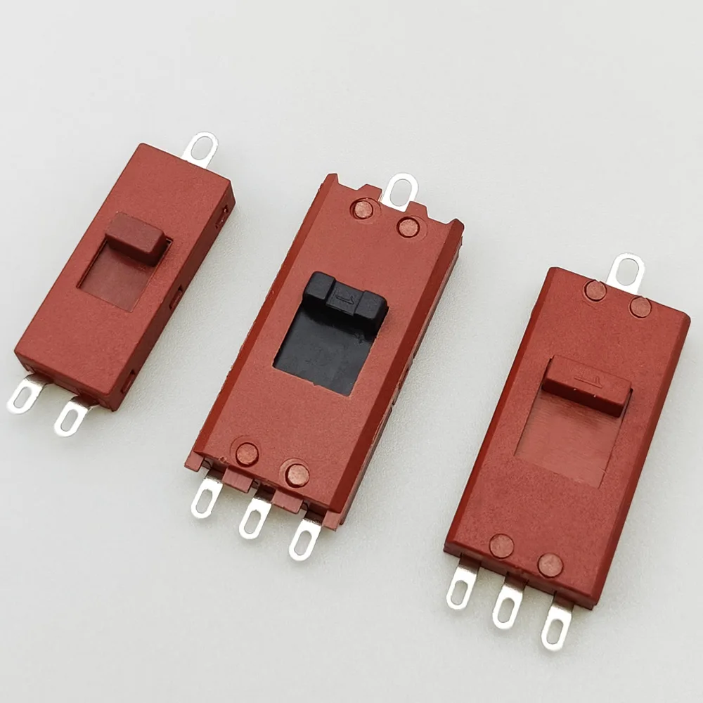 Interruptor deslizante de palanca para secador de pelo, 3 pines, 4 pines, XN-12-1310/XN-14B/XN-14C, 16A, 125V/10A, 250V, conector de interruptor de alimentación para soplador de secador de pelo
