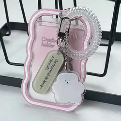 Soporte de tarjeta de fotos Kpop con forma de nube de diseño Original, funda protectora para fotos de Idol, soporte para sesión fotográfica, papelería Kawaii