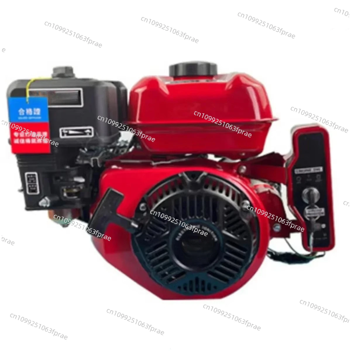 7.5HP 4KW 212CC horsepower electric starting engine 170F high power single cylinder four stroke OHV