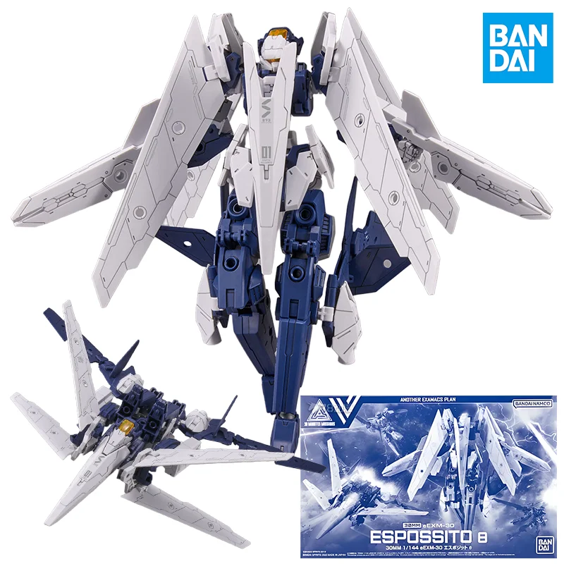 

BANDAI Original 30 MINUTES MISSIONS 1/144 30MM EEXM-30 ESPOSSITO Θ Action Figure Assembly Model Toys Collectible Model Ornaments
