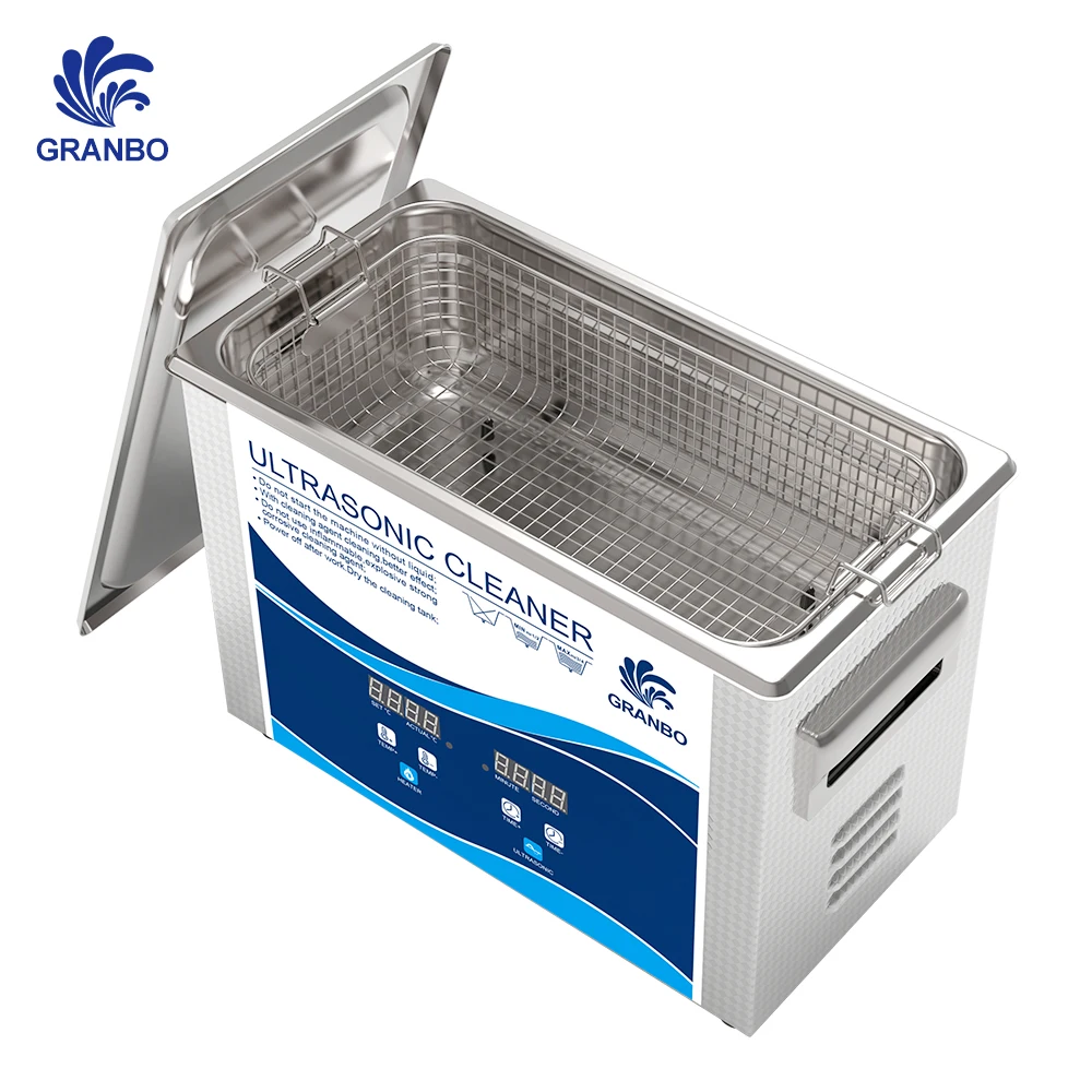 

Ultrasonic Laboratory Cleaner 4.5L Ultrasonic Cleaner Machine 180W 40KHz Ultrasound for Dental 3D Models Fuel Injection Nozzle