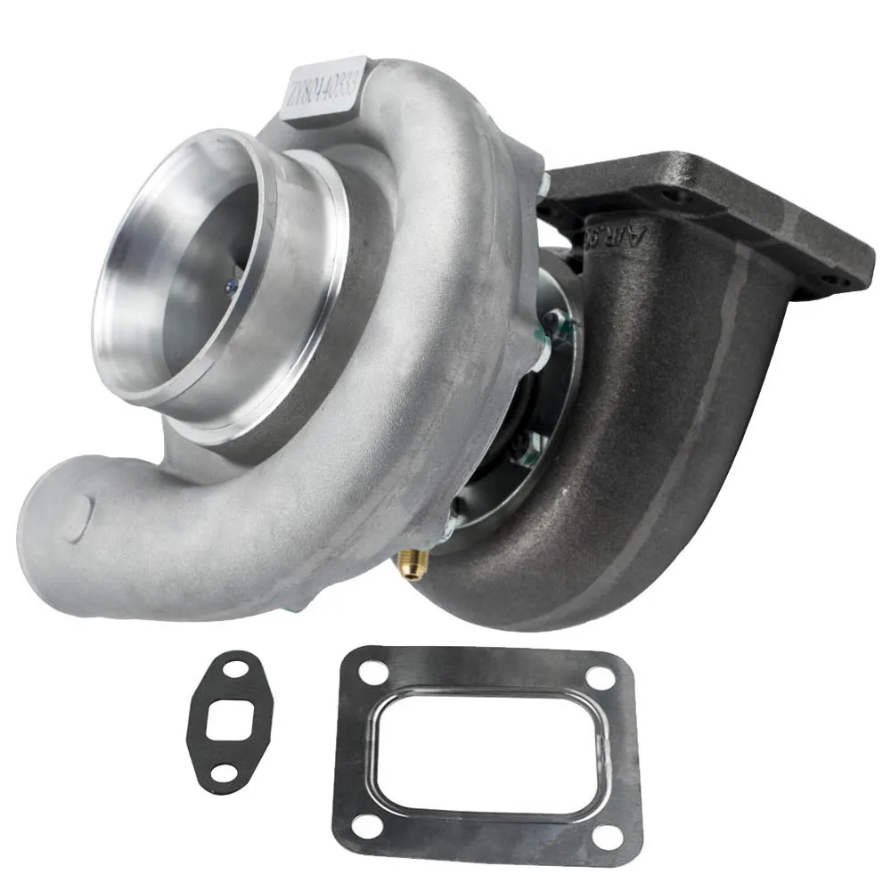 T4 T76 Turbine.96 A/R Com A/R80 Oil V Band Turbocharger لسيارات V6 V8