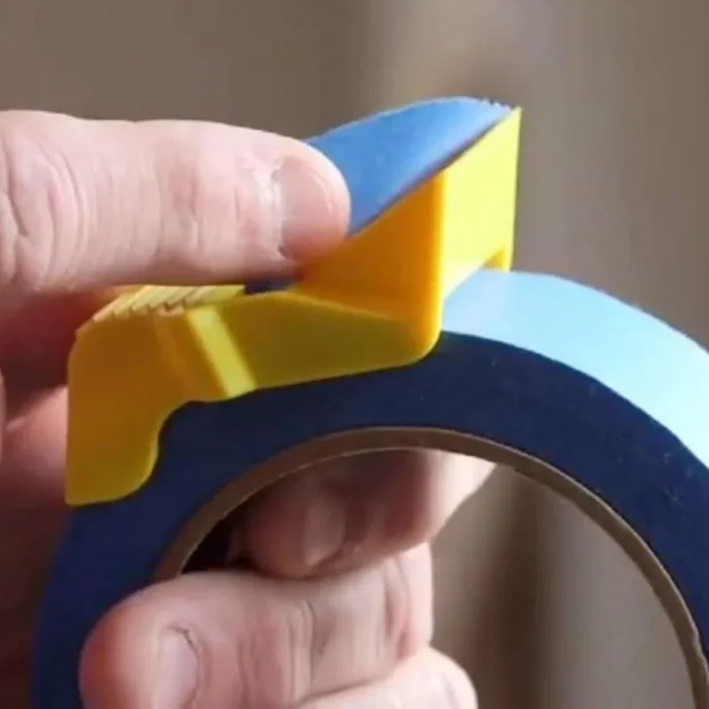 Porta nastro portatile per sigillare il taglierino, dispenser per confezionatrice di nastro in plastica di tre dimensioni per lo strumento di scrapbooking artigianale fai da te