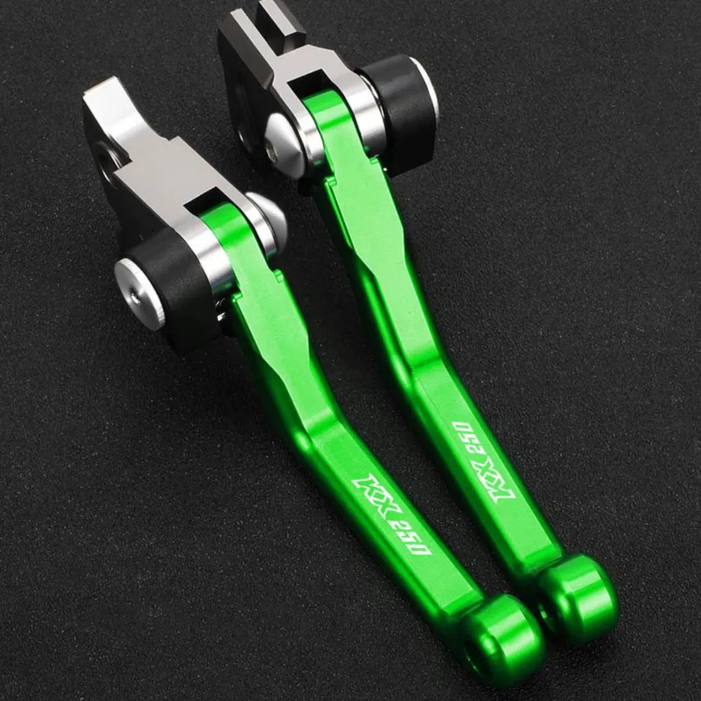 

KX 250 Handle Lever Accessories Pivot Foldable Brake Clutch Levers For KAWASAKI KX250 2019 2020 Motocross Dirt Bike Aluminum