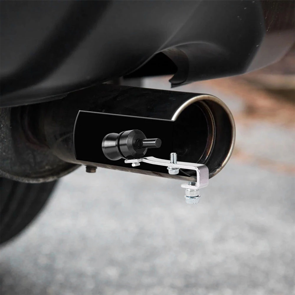 Car Turbo Whistle Universal Aluminum Car Turbo Sound Whistle Muffler Exhaust Pipe Blow-off Valve Simulator