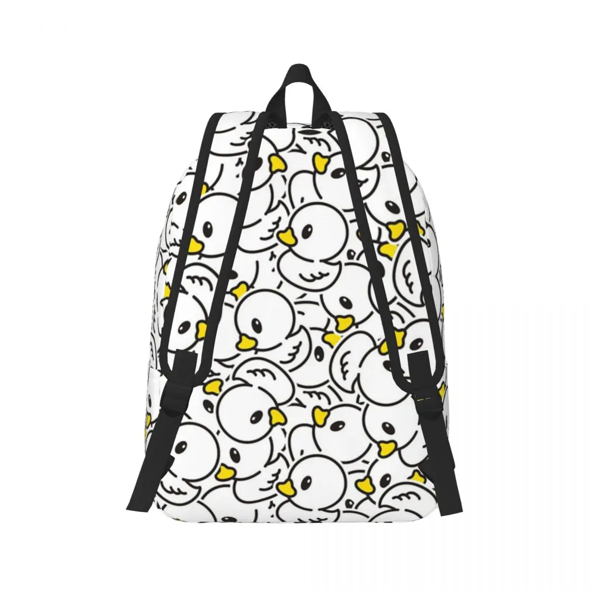 Cute Cartoon Ducks Backpack Student Boys Girls BookBag Children School Bag Computer Shoulder Bags for Men Women