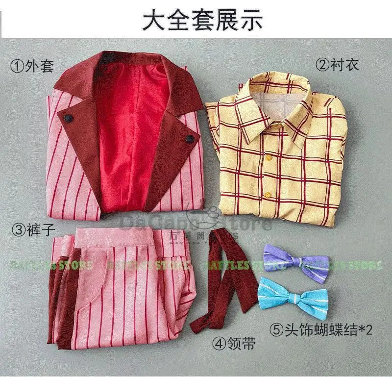 Project Sekai Colorful Stage Shinonome Ena Akiyama Mizuki Cosplay Costume Shorts Wig Anime Game Cos Pink Dress Suit Party Outfit