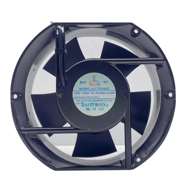SJ1725HA1/2/3 110 V/220 V/380 V 17 cm Hochtemperatur-Lüfter 17251