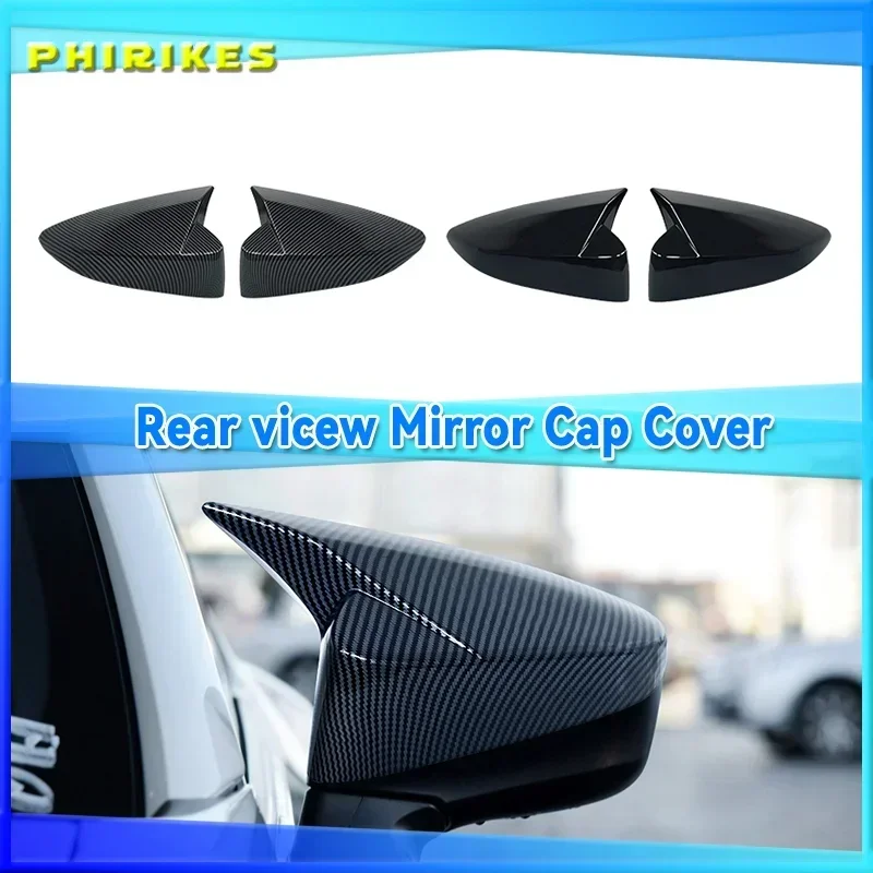 

For Toyota 86 Subaru BRZ 2012-2020 ABS Carbon Fiber Side Door Rearview Mirror Cover Trims Auto Car Styling Exterior Accessories