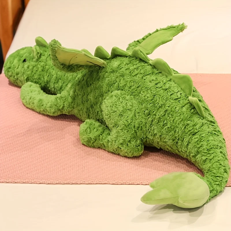 Dinosaur plush toy, two different colors of flying dragon plush toys suitable for birthday gifts for friends, suitable for valen