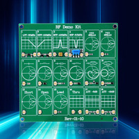 RF Test Board, 18 Functional Modules RF Demo Kit NanoVNA RF Test Module Vector Analyzer Board Filter/Attenuator Module