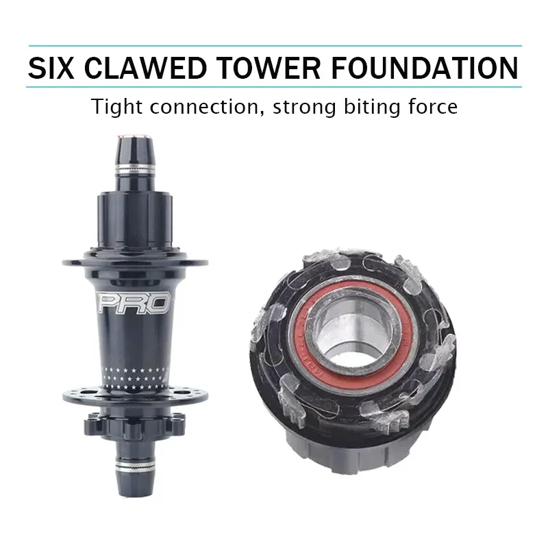 HASSNS Dirt bike hubs 32 holes 135X10 100X15 Single speed HG Structure compatible with 8/9/10/11 speeds