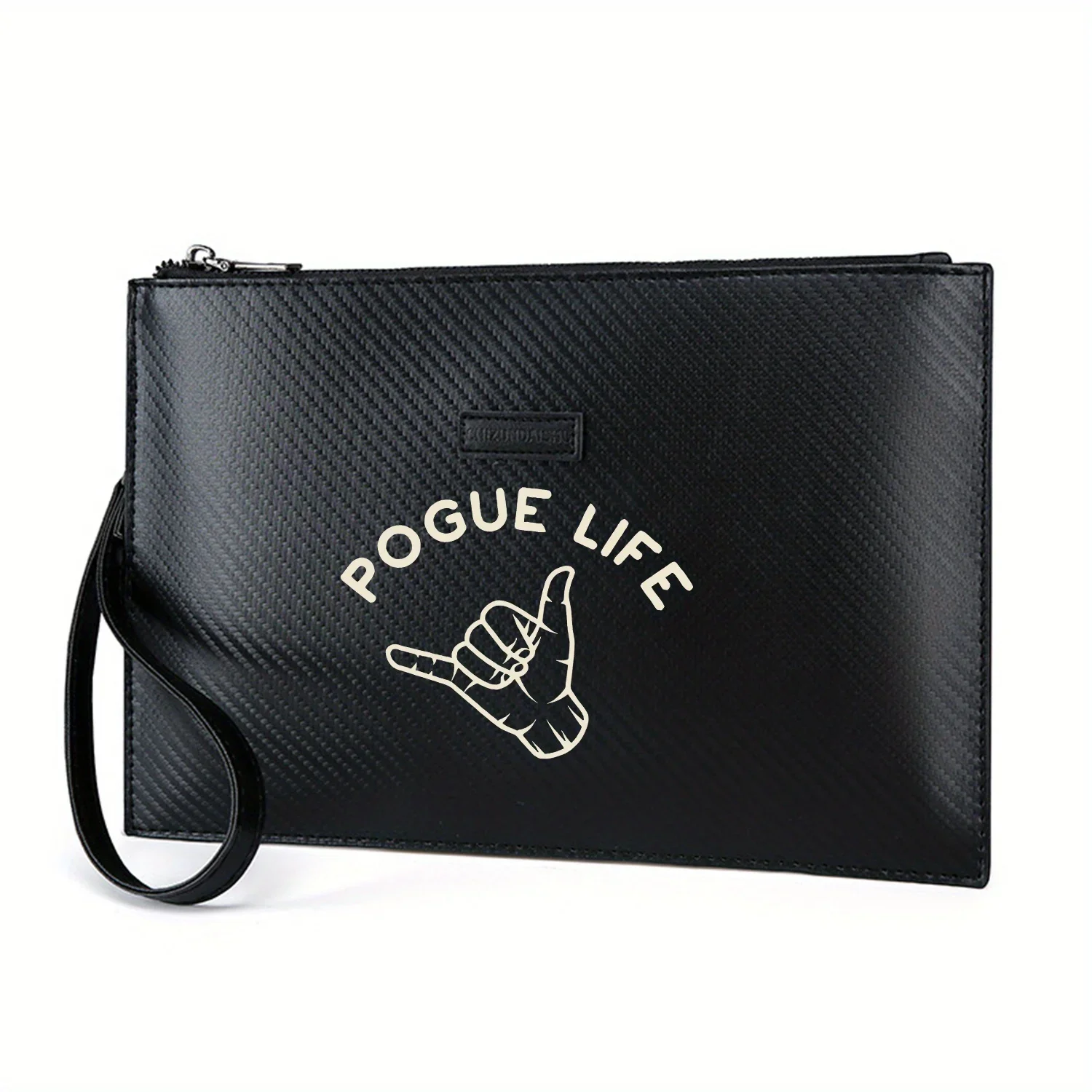 pogue-life-sinal-de-gesto-de-mao-elegante-impresso-pu-bolsa-masculina-elegante-e-pratica-para-transporte-diario
