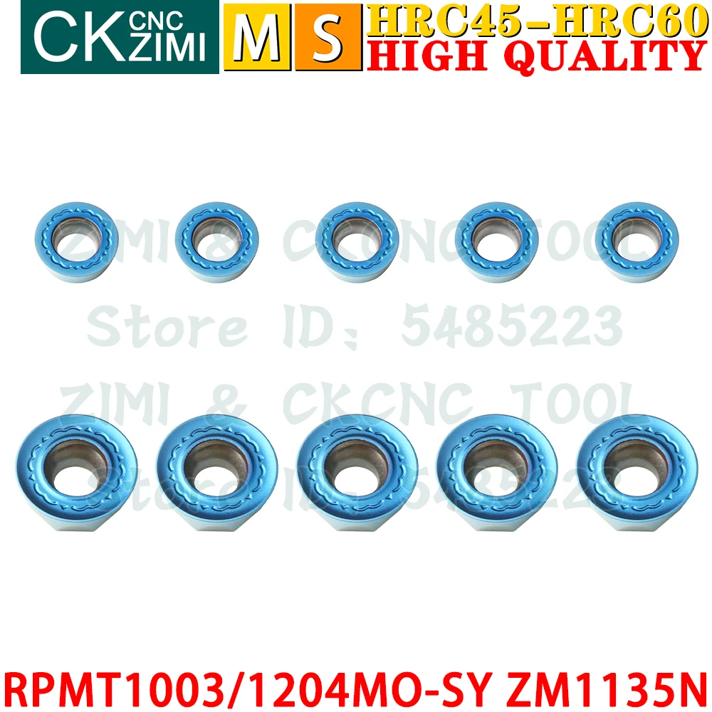RPMT1003MO-SY ZM1135N RPMT1204MO-SY ZM1135N إدراج كربيد إدراج طحن الجولة طحن الوجه أدوات فهرسة أداة مخرطة معدنية باستخدام الحاسب الآلي RPMT 1003 RPMT 1204 EMRW 5R EMRW 6R