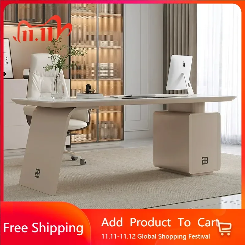 

Студенческий менеджер, современный письменный стол, роскошный стул, домашний большой письменный стол, кабинет, эргономичная мебель для отеля Escritorio Oficina