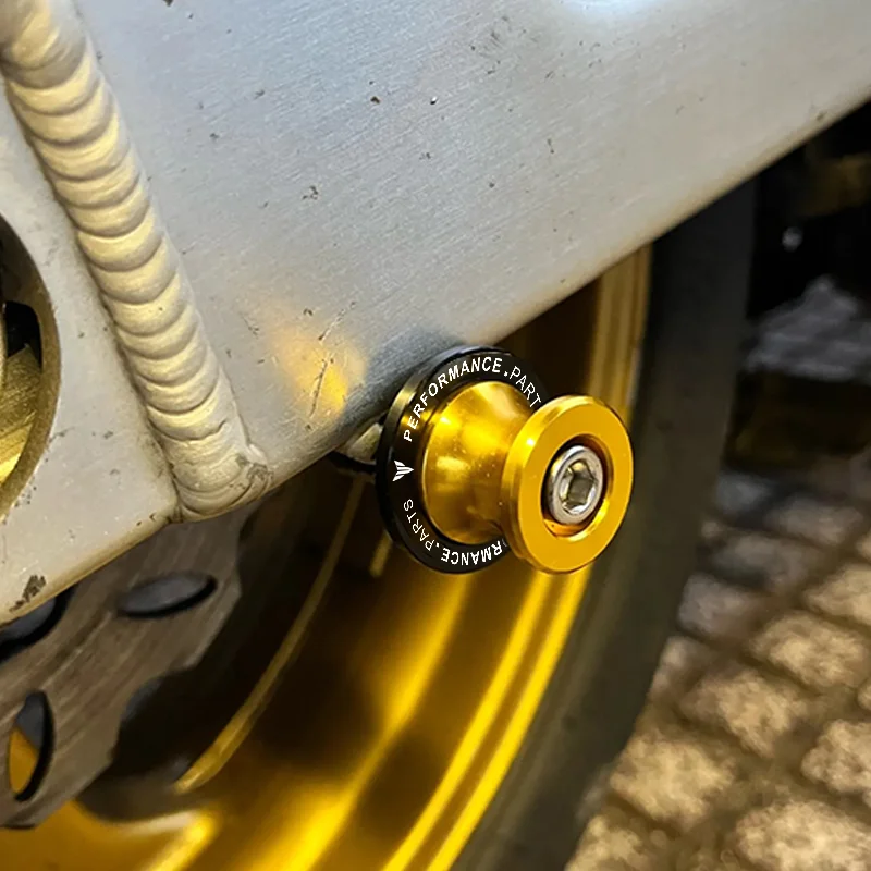 لياماها MT07 MT09 MT03 MT10 MT 03 07 09 10 125 MT-07 MT125 دراجة نارية الملحقات Swingarms بكرات حامل مسامير غطاء الصمام