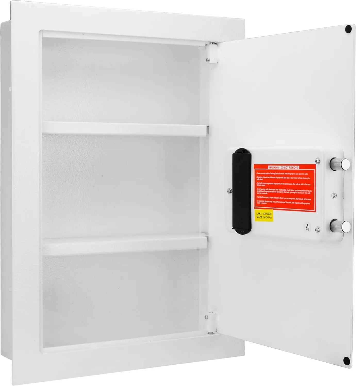 

Биометрический отпечаток пальца, цифровая безопасность, скрытый в стене, сейф 0,52 кубических футов для дома и офиса