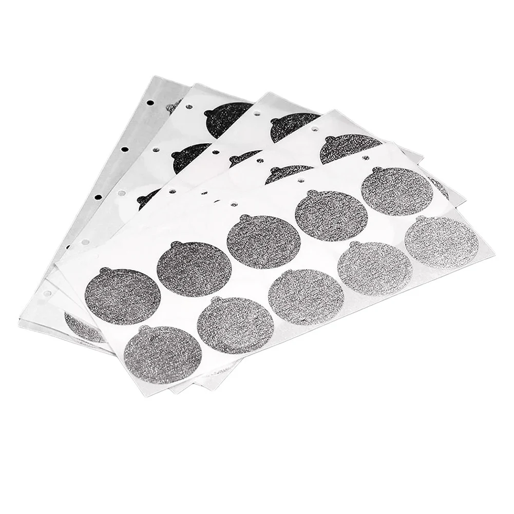 

100Pcs Adhesive Aluminum Lids Seals Disposable Coffee Capsule Covers Refilling Capsule Lid Seals Foils for Filling Empty Capsule