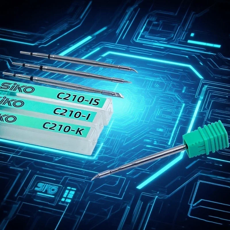 

High-Performance C210 Soldering Tip 1s Rapid Warm-up 2s Tin Coating PCB & Electronics Anti-Oxidation for JBC Welding Stations