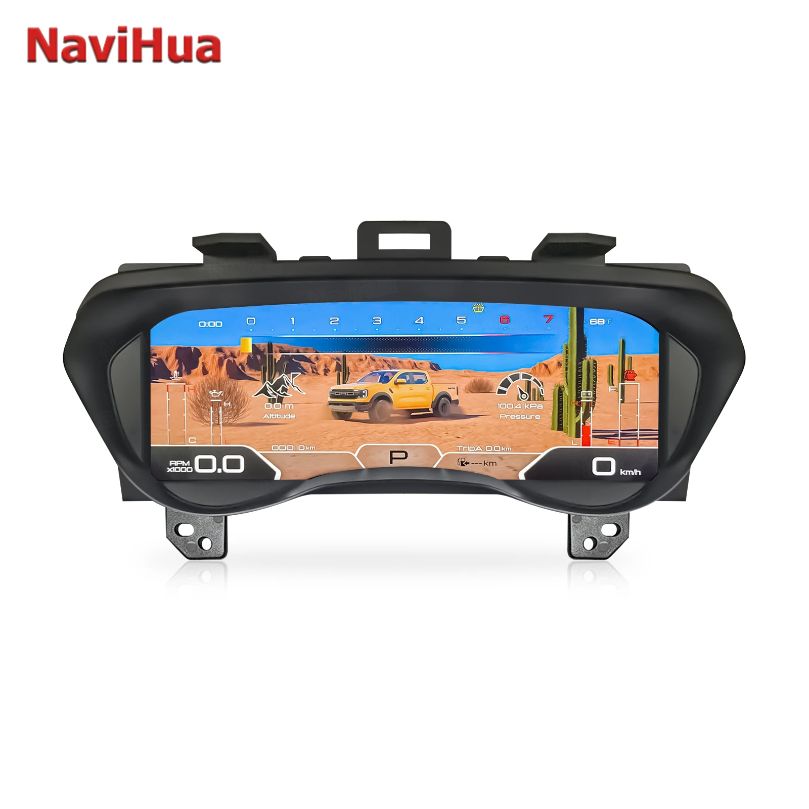 NaviHua New Design for Ford Ranger/ Everest 2016-2020 Car Digital Cluster Speedometer Linux System Virtual Cockpit LCD Dashboard