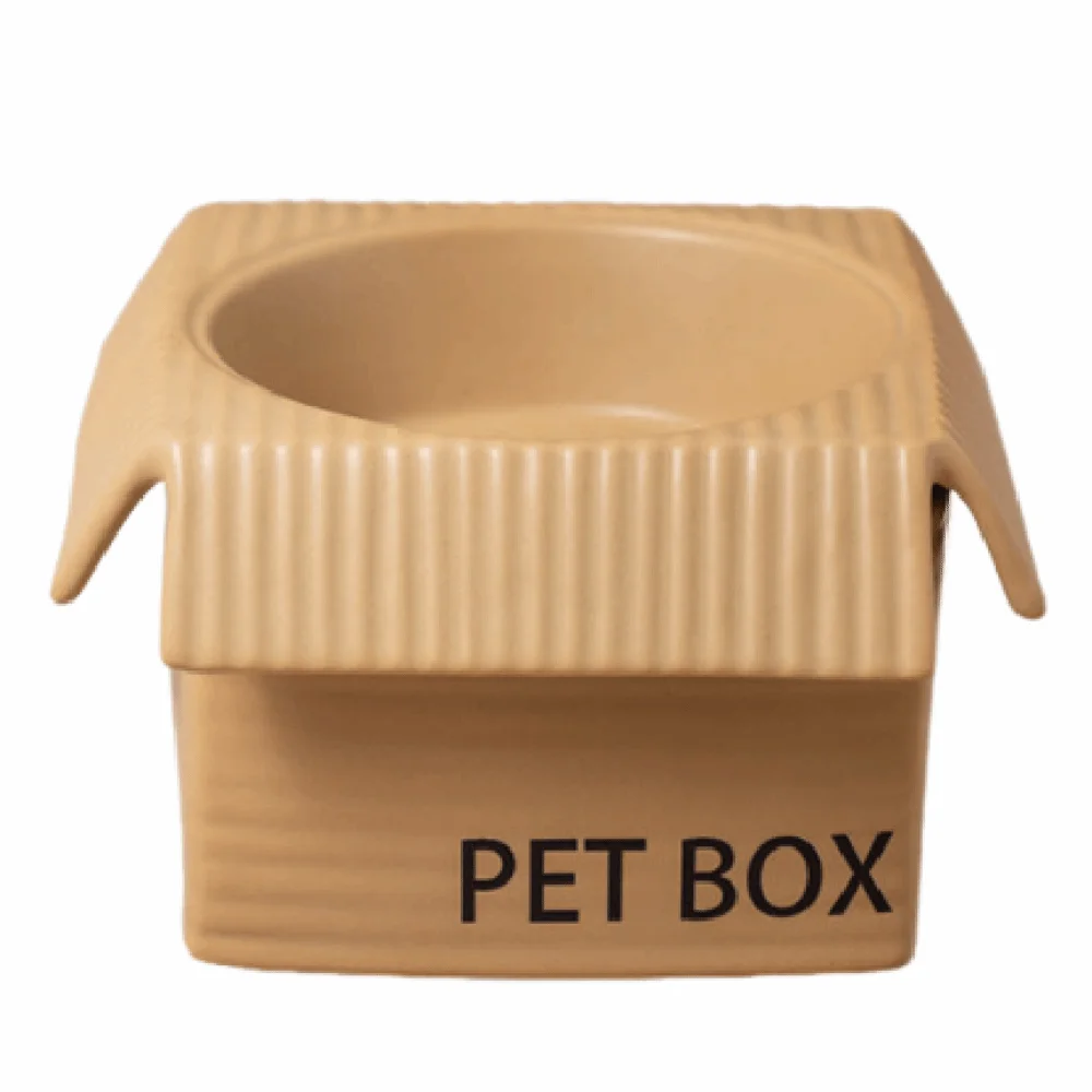 

Anti Slip Ceramic Pet Bowl Stable Anti Vomiting Cat Food Water Bowl Anti-flip Protect Cervical Vertebra Pet Food Dispenser Home