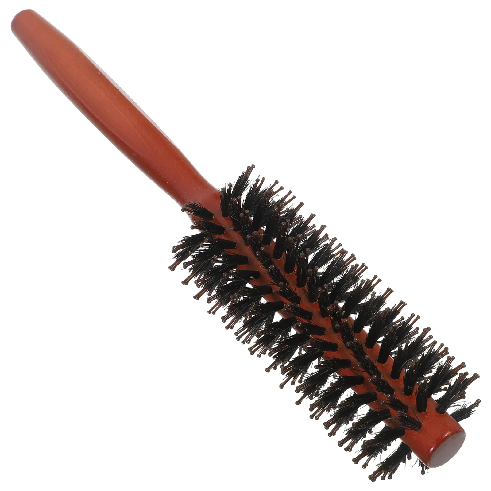 

Bristles Hair Brush Comb Round Comb Twill with Wood Handle for Hair Drying Styling Curling (Twill 10)