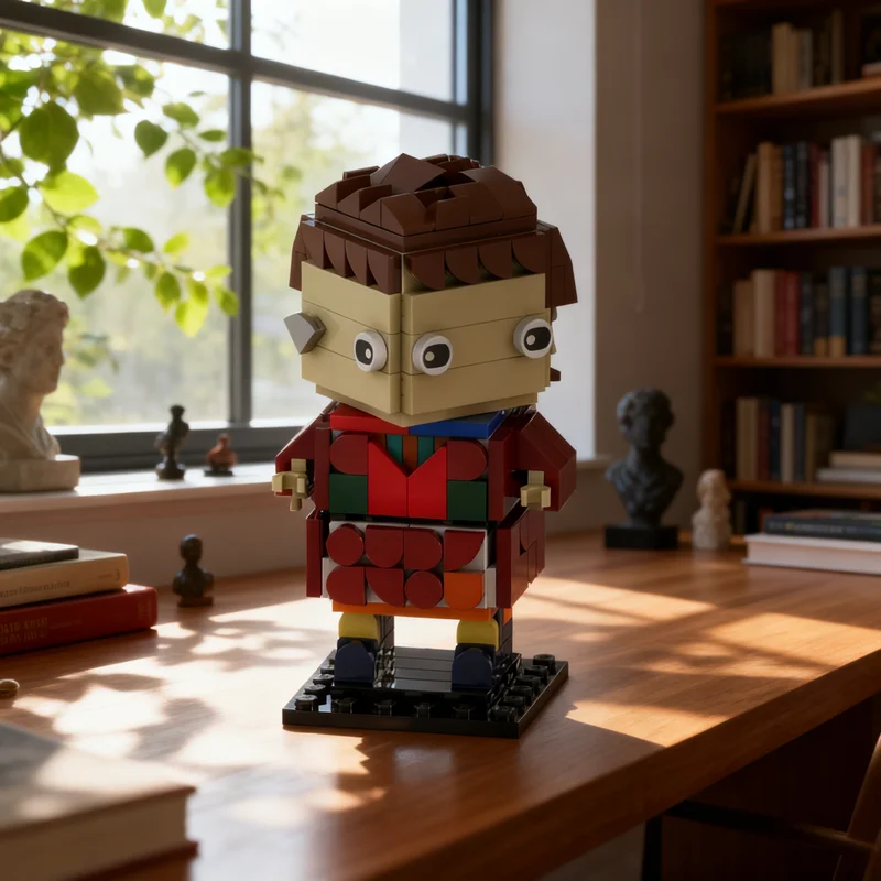 

228pcs MOC Zaphod Beeblebrox Brickheadz Model Building Blocks Construction DIY Christmas Gifts Creative Idea Toys Education