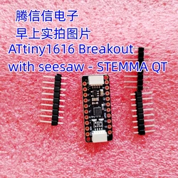 5690 ATtiny1616 Breakout with seesaw -  Ring - 12 x 5050 RGB LED with Integrated Drivers