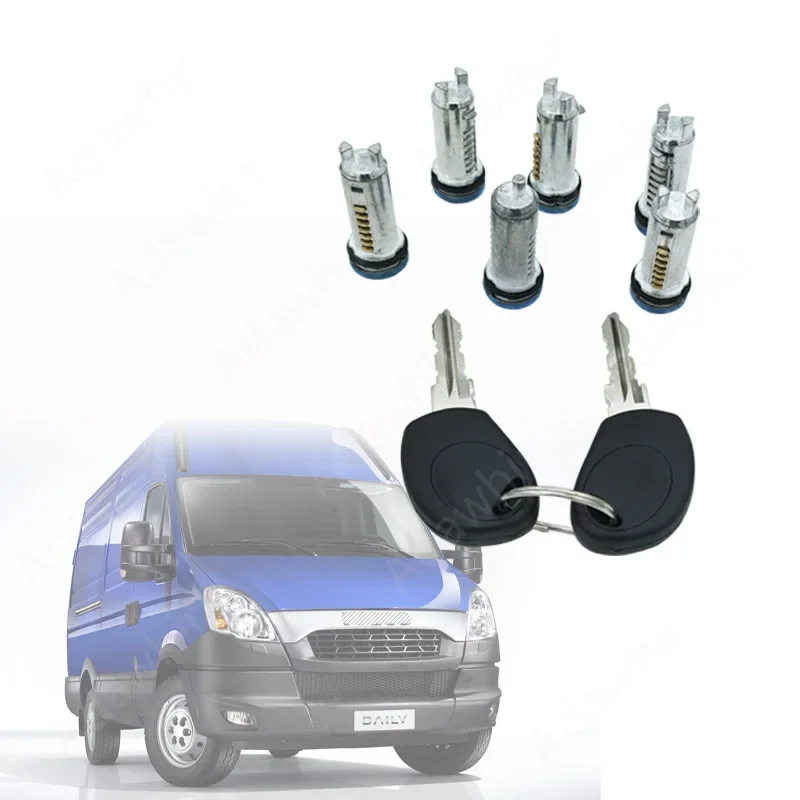 DOOR LOCK BARREL FOR IVECO DAILY (2000-2012) 2996076 2996075 2992551 2991727