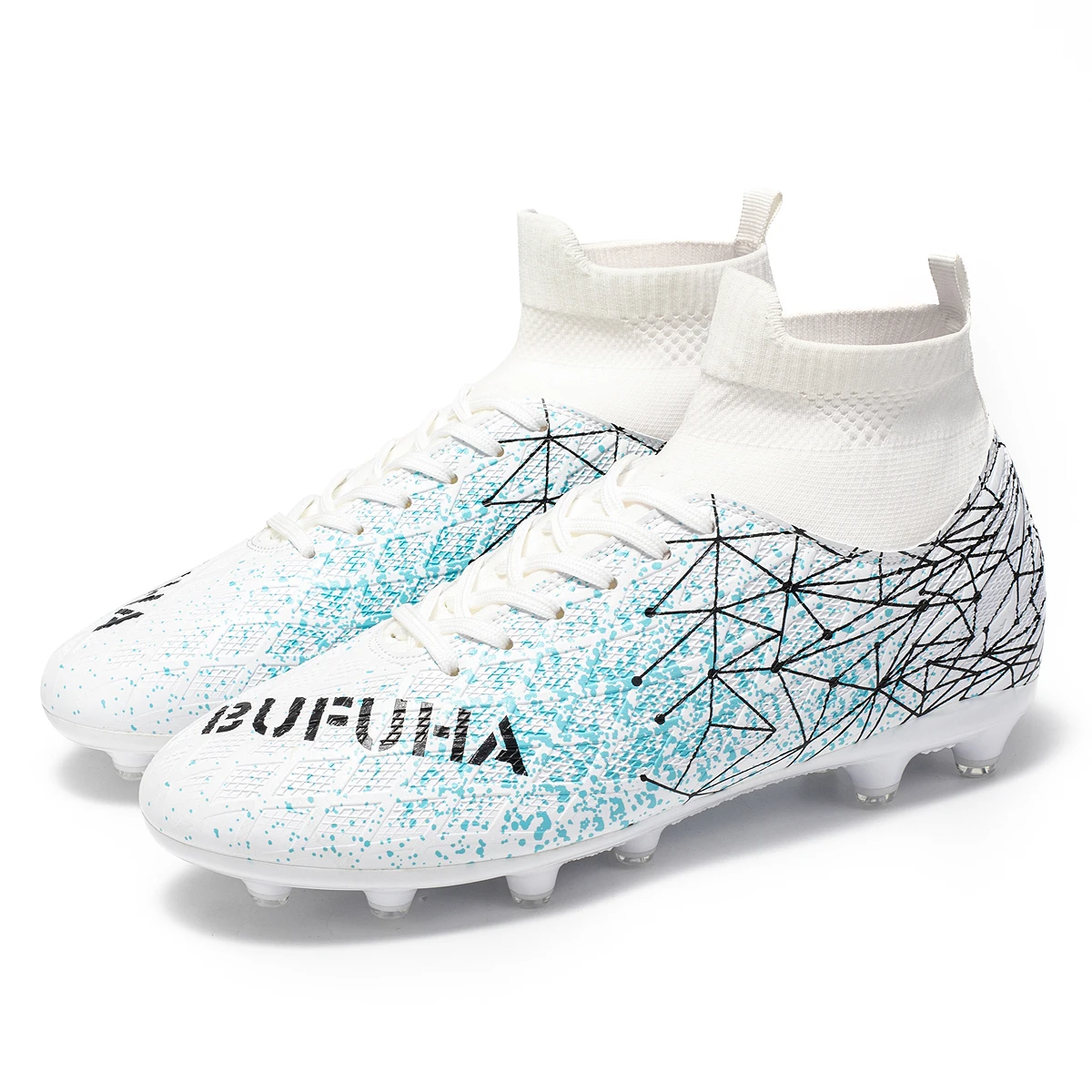 Scarpe da calcio sportive professionali TF/FG in vendita, scarpe da uomo personalizzate e alla moda