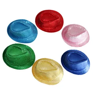 Luminous LED Glow-in-the-Dark-Hut für Erwachsene, Jazzhut, dekorative Requisiten, Weihnachtskappen, Foto-Requisiten, Bühnenperformance, Party 10 Hauptverkaufshut im Freien - №5