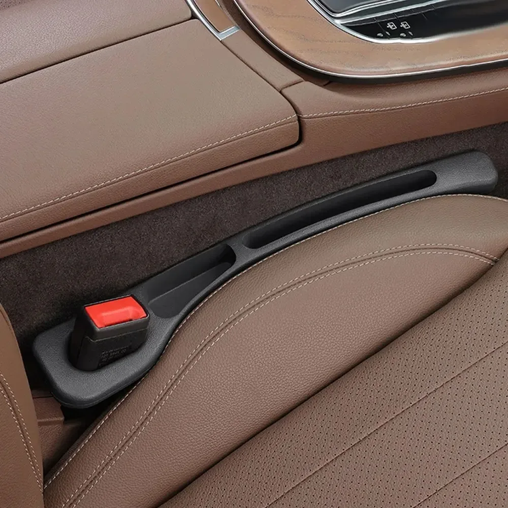 2Pcs Auto Sitz Lücke Füllstoff Sitz Spalt Lagerung Box Tasche Zwischen Sitze Konsole Organizer Dekoration Innen Auto Zubehör – Detail 7