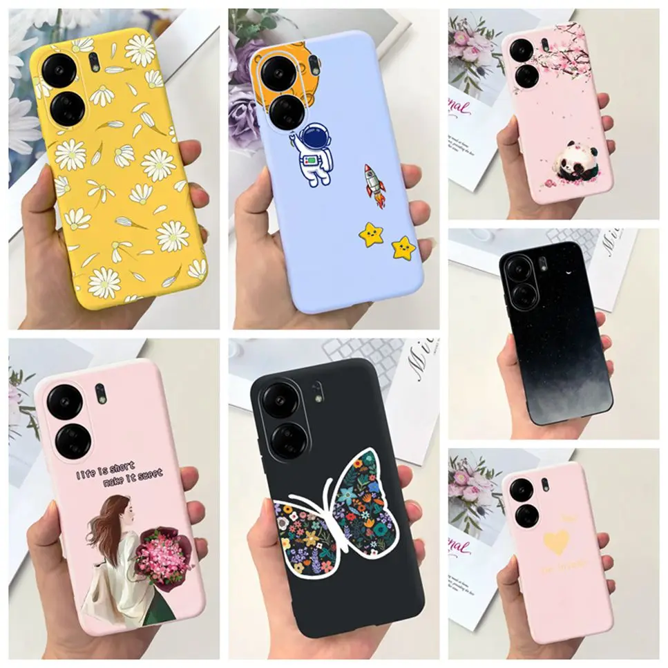 For Xiaomi POCO C65 Case Latest design Style Soft Silicone Shockproof Back Cover For Xiaomi POCO C 65 Bumper Phone Case Coque
