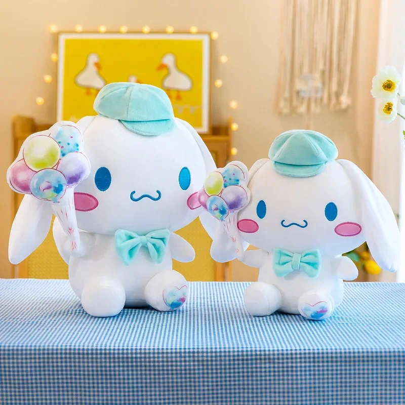 Jouets en peluche Sanurgente pour enfants, ballon Kawaii, oreiller en peluche Cinnamoroll, cadeau d'ami animal, cadeaux d'anniversaire pour enfants, 40cm