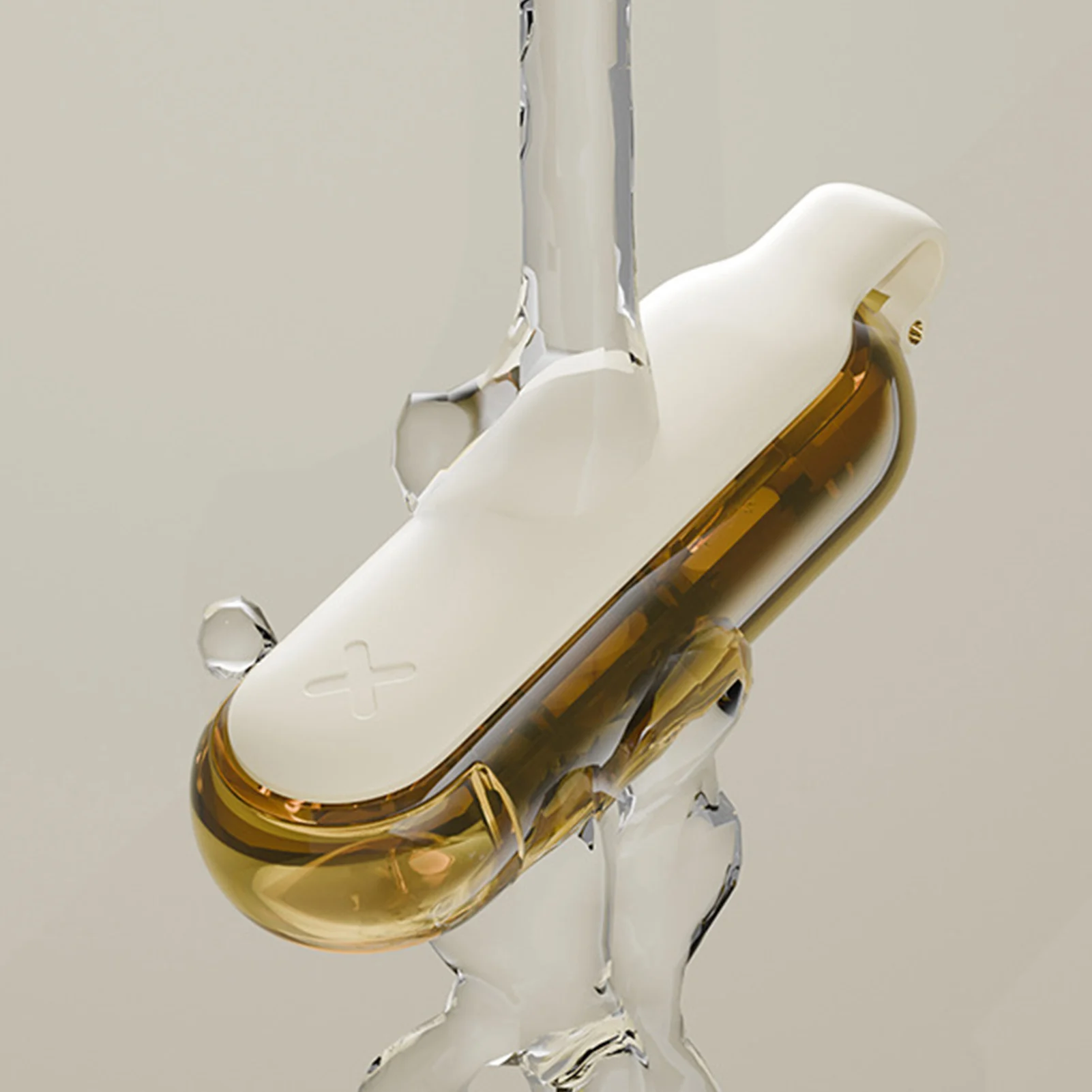 2 in 1 Portable Pill Storage Box 4 LayersEasy Pill Extractor Dustproof Container Storage Tablets Vitamins Small Medicine Box