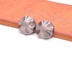 50Pcs Vintage Silver Motocycle Flower Leathercraft Rivet Stud Rivetback Wallet Blet Conchos Decor Leather Project Hardware