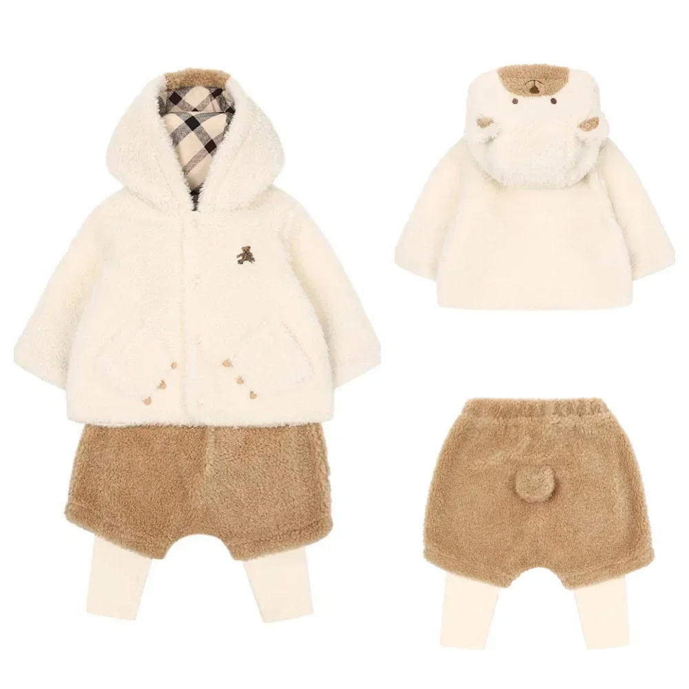 

Boys Girls Children's Top and Bottom Clothes Set Baby Girls Winter Clothes Kids Baby Outfit Set Korean Children's Clothes 2024