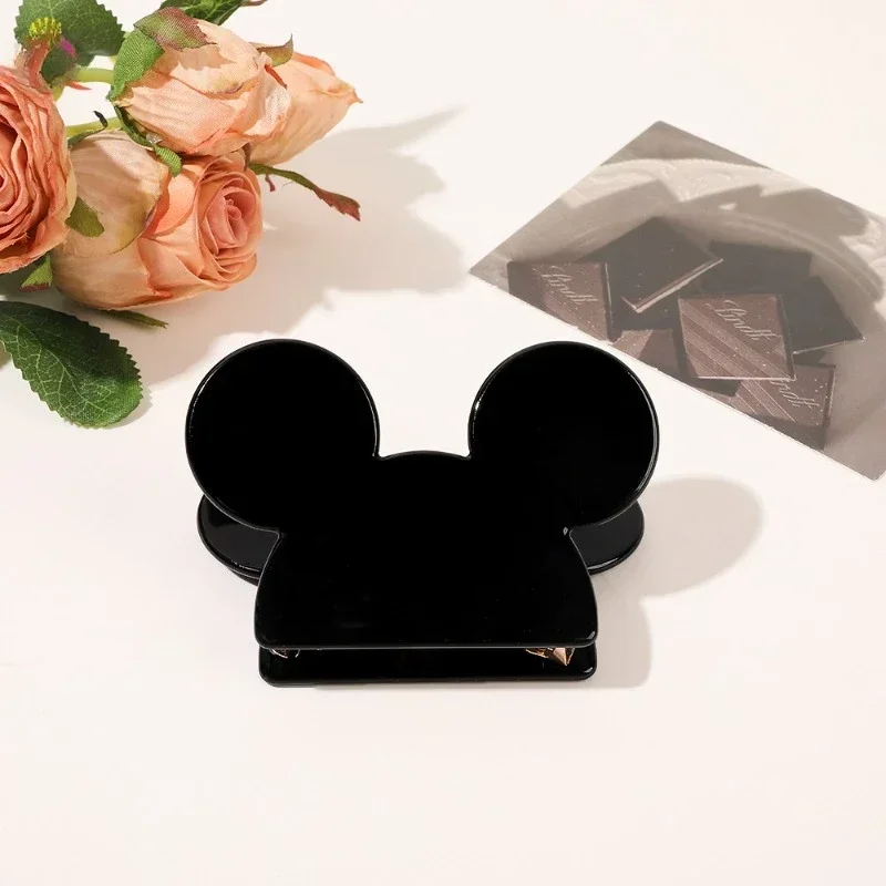 Cartoon Mickey Acetate Hair Claw for Women Girls Popular Hair Catches Princess Crab Clip Fashion Hair Accessories Give gifts