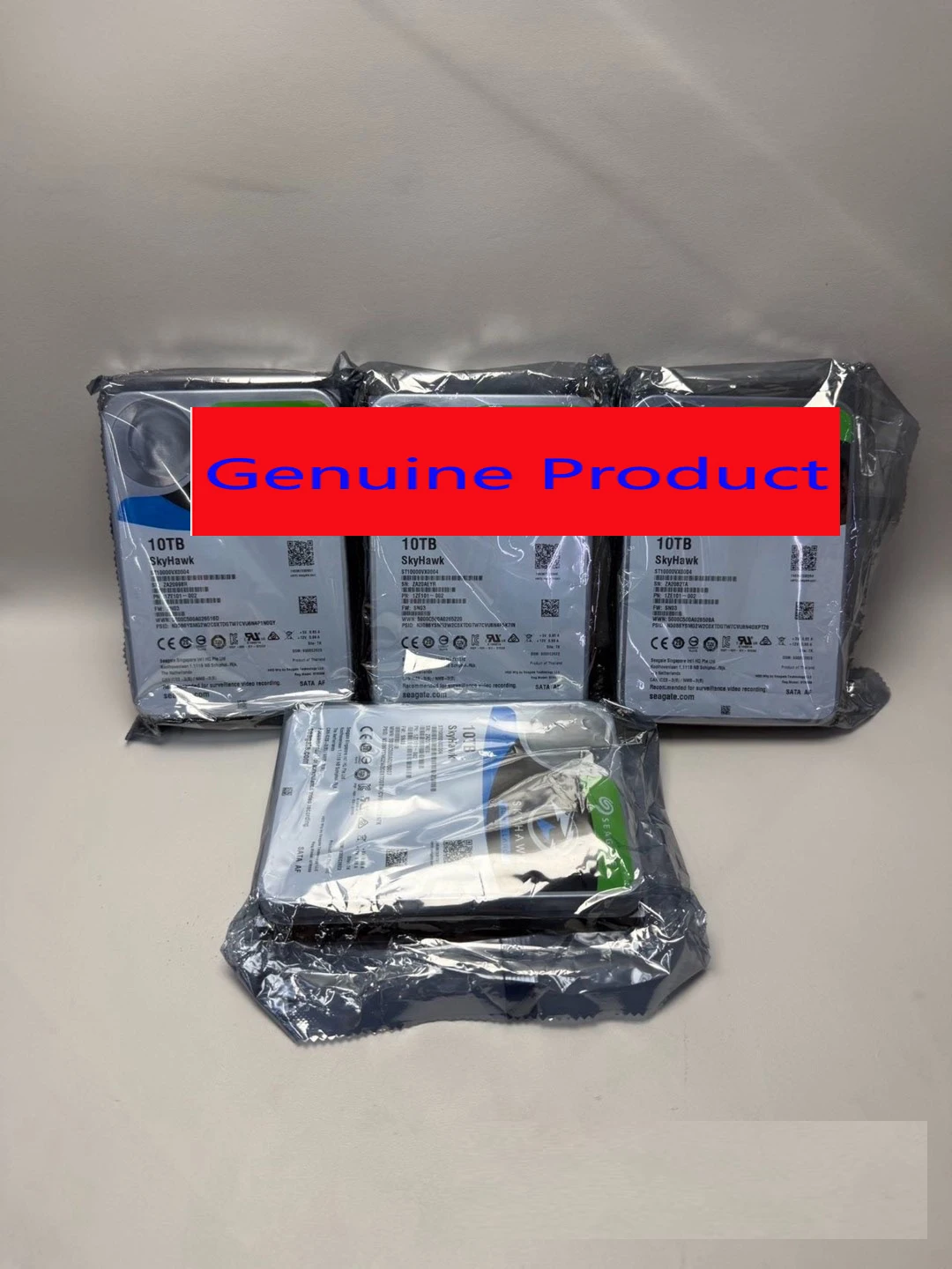 

NEW SkyHawk ST10000VX0004 10TB Sata 6Gb/s 3.5" 7200RPM 256MB HDD Hard Drive