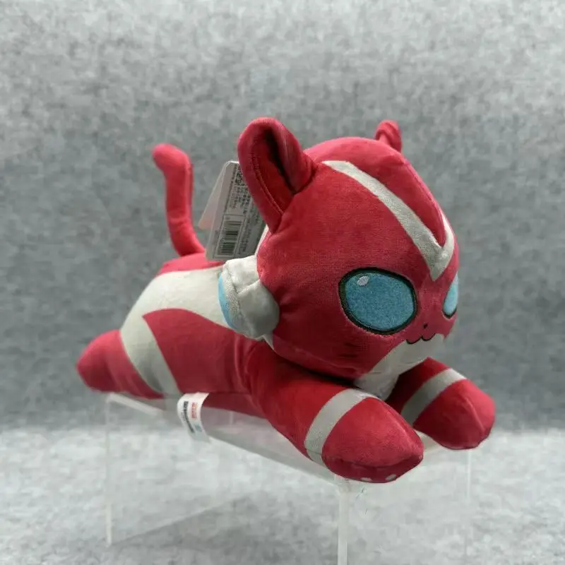 

Bandai Ultraman Cat Plush Doll Cyro Dream Bius Omica Stuffed Animal Soft Figure Collectible Toy for Anime And Movie Fans