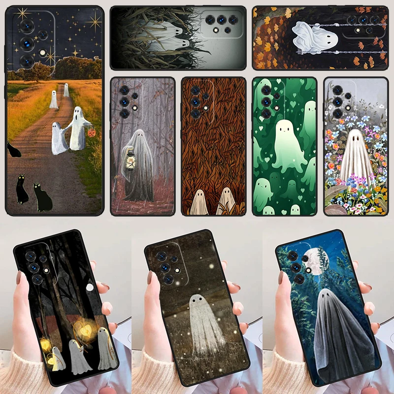 

Чехол Ghost для телефона Samsung Galaxy A52 A72 A73 A20e A21S A50 A70 A11 A12 A42 A31 A40 A51 A71 A32 A80 A91