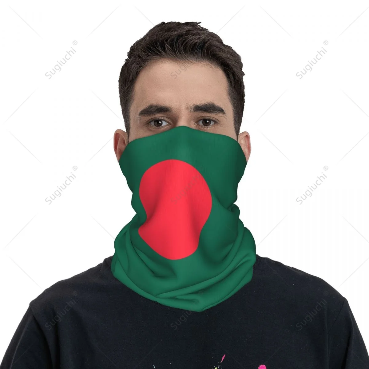 

Unisex Bangladesh Flag Neckerchief Scarf Neck Face Mask Scarves Neck Warmer Seamless Bandana Headwear Cycling Hiking