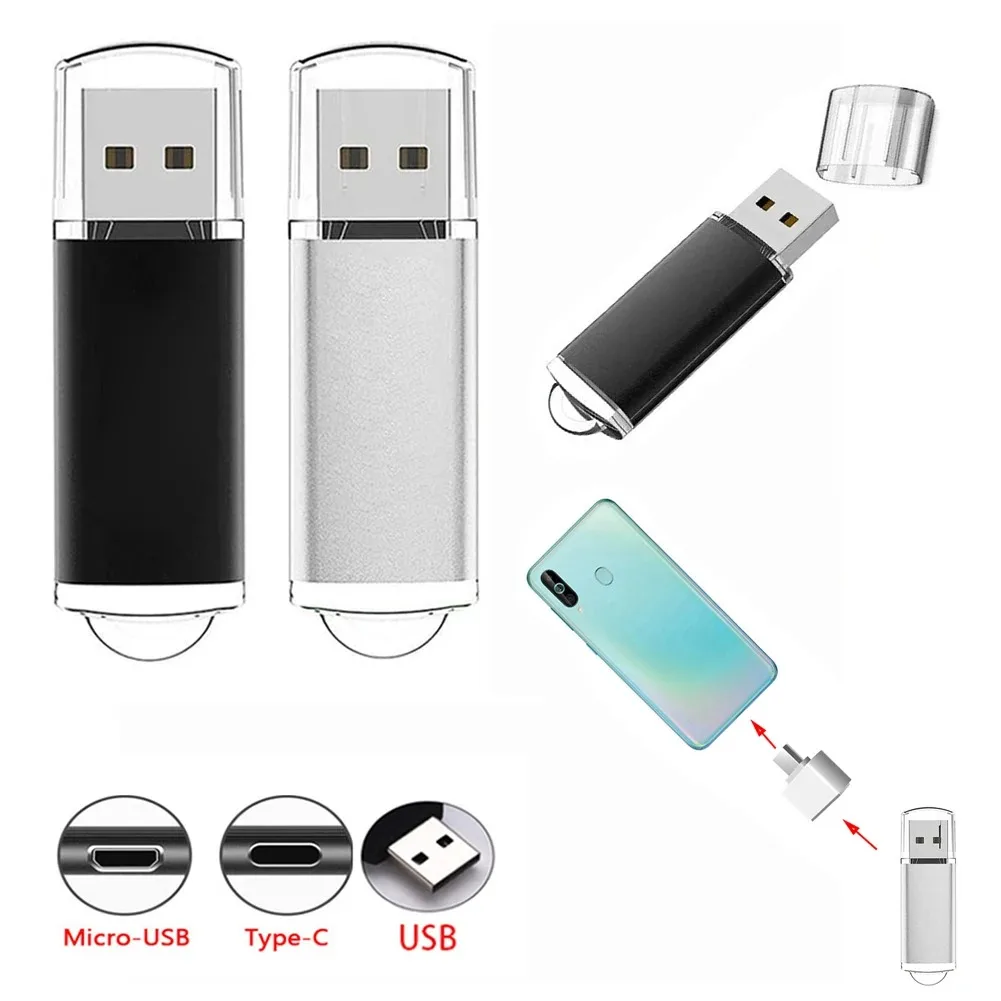 USB Flash Drive High Speed USB 2.0 Flash Drive Clear Cap 64MB/128MB/256MB/512MB/1G/2G/4G High Speed USB Memory Disk For Wedding