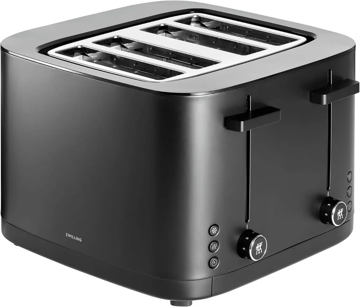 Enfinigy 4 Slice Toaster with Extra Wide 1.5